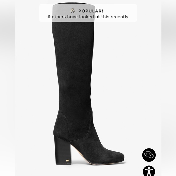 Michael Kors Jocelyn Suede Knee Boot - Picture 1 of 14